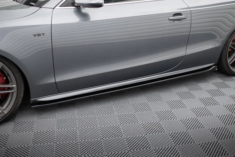 Side skirts V.2 — Audi S5 / A5 S-Line Coupe 8T / 8T Facelift (2007–2016)