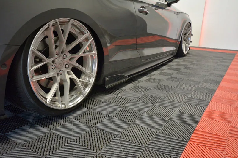 Накладки на пороги — Audi S5 / A5 S-Line F5 Coupe (2017–2019)