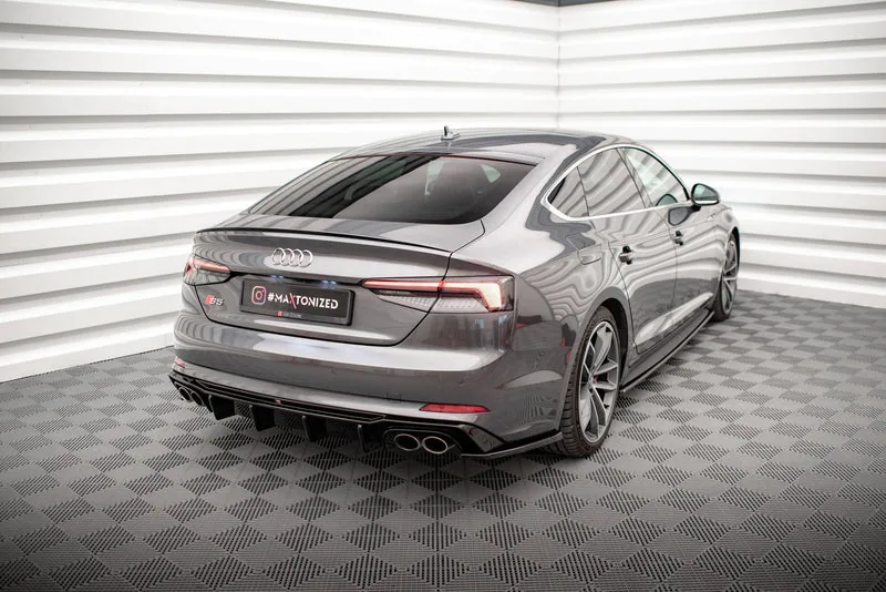 Tagumised küljesplitterid — Audi S5 Coupe F5 (2017–2019)