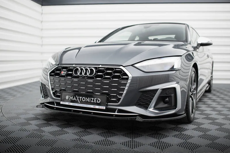 Front splitter V.2 — Audi S5 / A5 S-Line F5 Facelift (2019–)