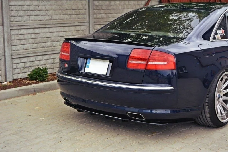 Rear side splitters — Audi A8 W12 D3 (2002–2009)