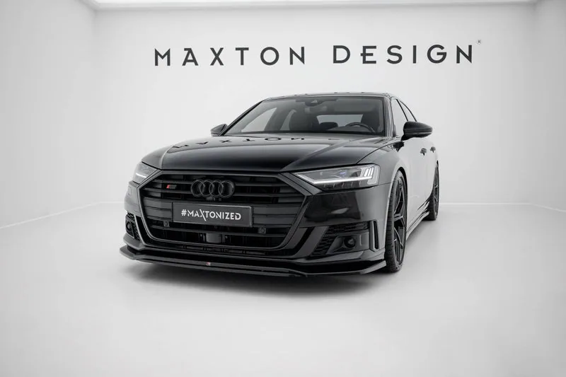 Передний сплиттер V.1 — Audi S8 / A8 S-Line D5 (2017–)