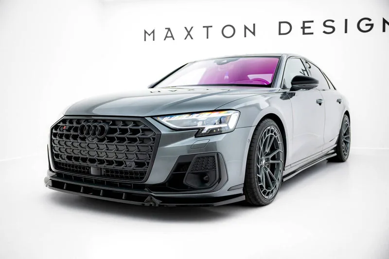 Front splitter V.2 — Audi S8 / A8 S-Line D5 Facelift (2021–)