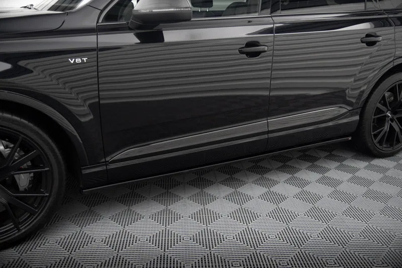 Накладки на пороги V.2 — Audi SQ7 / Q7 S-Line Mk2 (2015–2019)