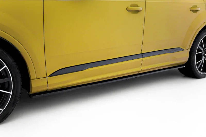Side skirts V.1 — Audi SQ7 /Q7 S-Line Mk2 (4M) Facelift (2019–)