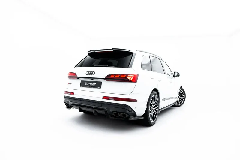 Задний сплиттер с вертикальными рёбрами — Audi SQ7 Mk2 Facelift 2 (2023–)