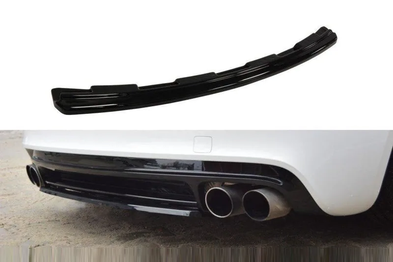 Rear splitter — Audi TT S 8J (without vertical bars) (2009–2013)