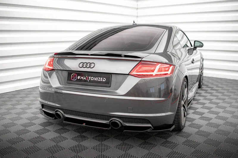 Задний сплиттер — Audi TT S-Line 8S (2014–)