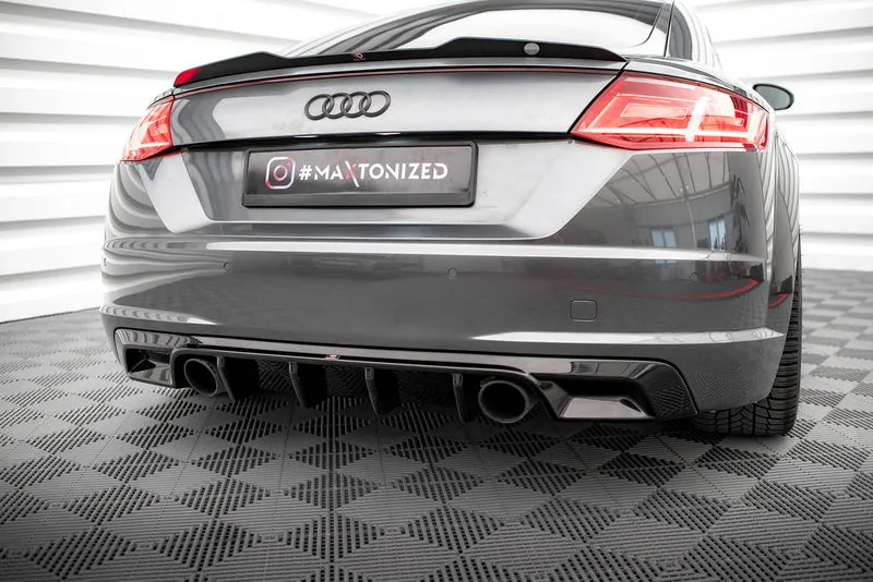Задний диффузор — Audi TT S-Line 8S (2014–)
