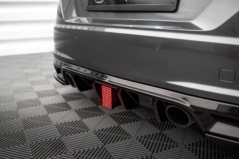 Задний диффузор — Audi TT S-Line 8S (2014–)