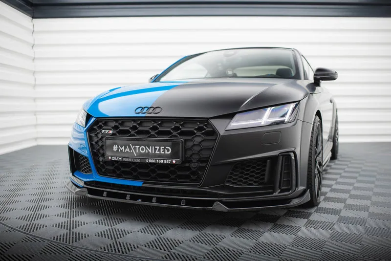 Front splitter V.1 — Audi TT S / TT S-Line 8S Facelift (2018–2023)