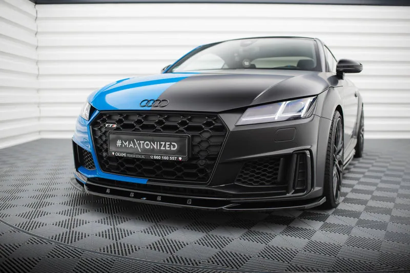 Front splitter V.2 — Audi TT S / TT S-Line 8S Facelift (2018–2023)