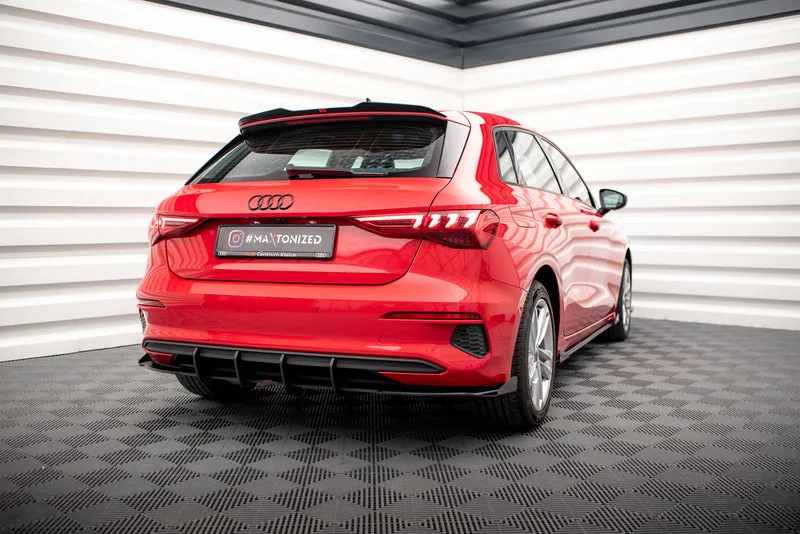 Tagumine difuusor Street Pro + tiivakesed — Audi A3 Sportback 8Y (2020–)