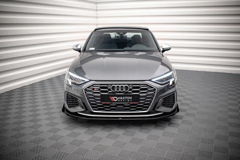 Esisplitter Street Pro + tiivakesed — Audi S3/A3 S-Line 8Y (2020–)