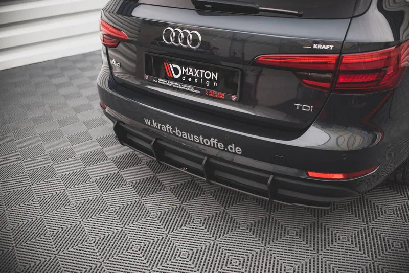 Задний диффузор Street Pro — Audi A4 B9 (2015–2019)
