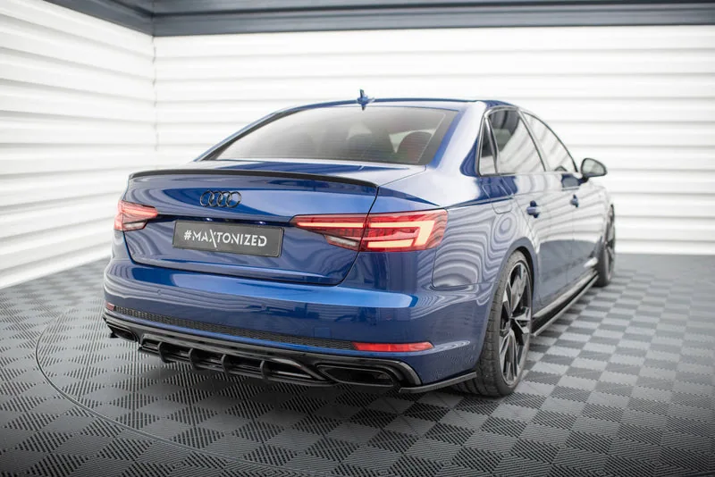 Задний диффузор Street Pro — Audi A4 Competition B9 (2020–)