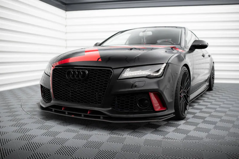 Esisplitter Street Pro — Audi A7 RS7 LOOK C7 (2010–2014)