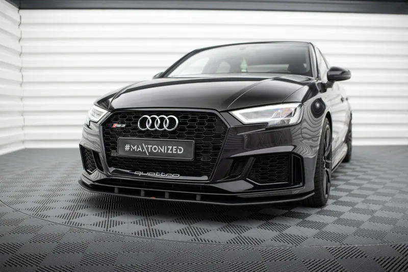 Esisplitter Street Pro — Audi RS3 Sedan 8V Facelift (2016–2020)