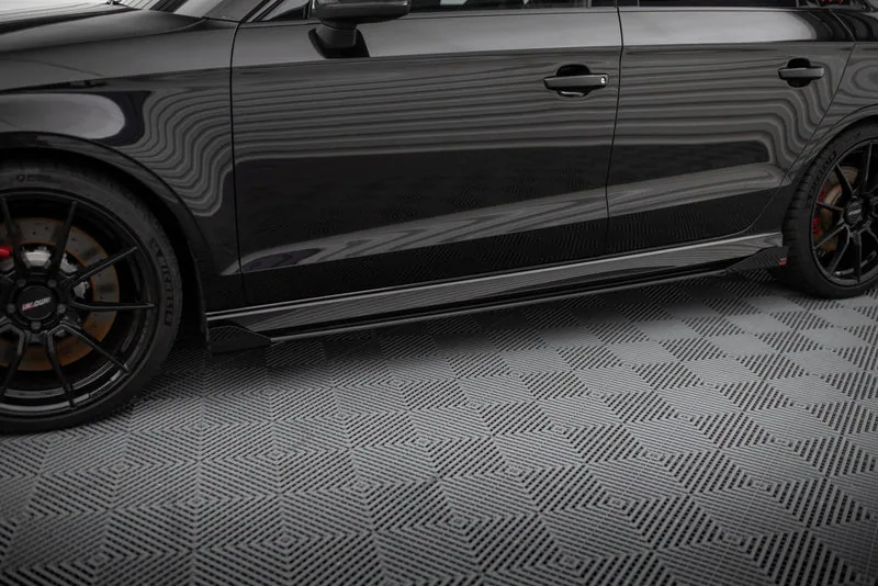 Küljeliistud Street Pro V.1 + tiivakesed — Audi RS3 Sedan 8V Facelift (2016–2020)