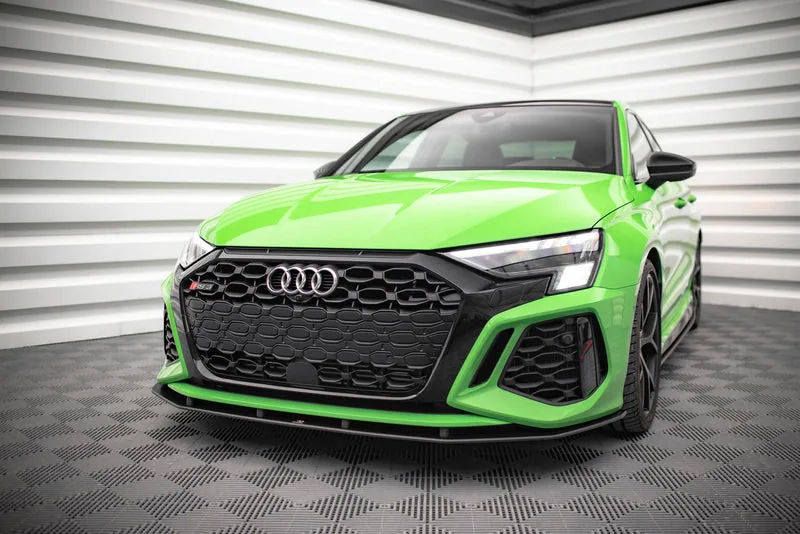 Передний сплиттер Street Pro — Audi RS3 8Y (2020–)