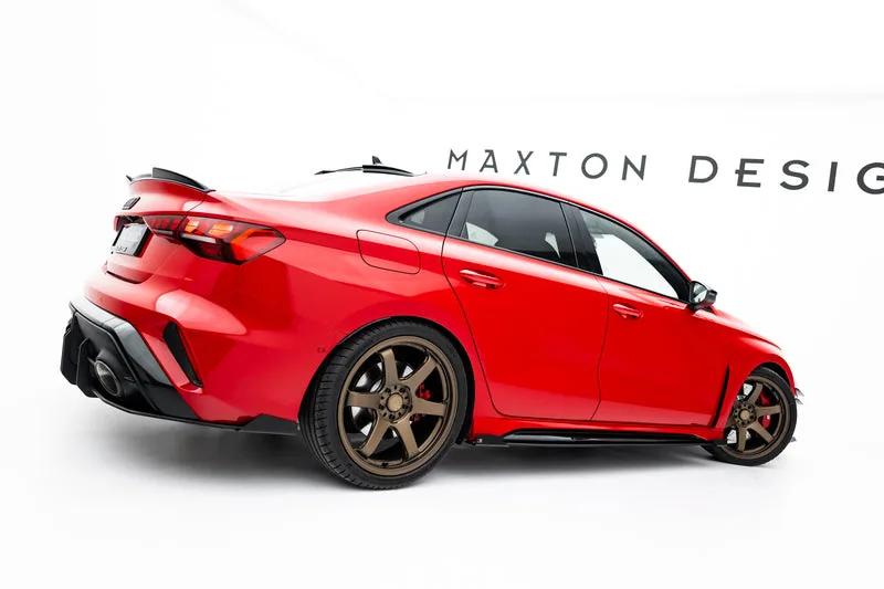 Side skirts Street Pro + flaps — Audi RS3 Sedan 8Y Facelift (2024–)