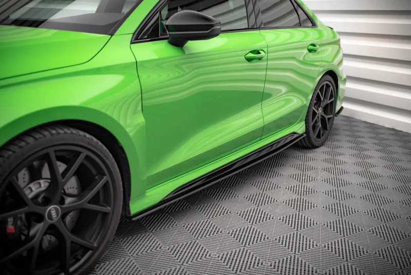 Side skirts Street Pro — Audi RS3 Sedan 8Y (2020–)