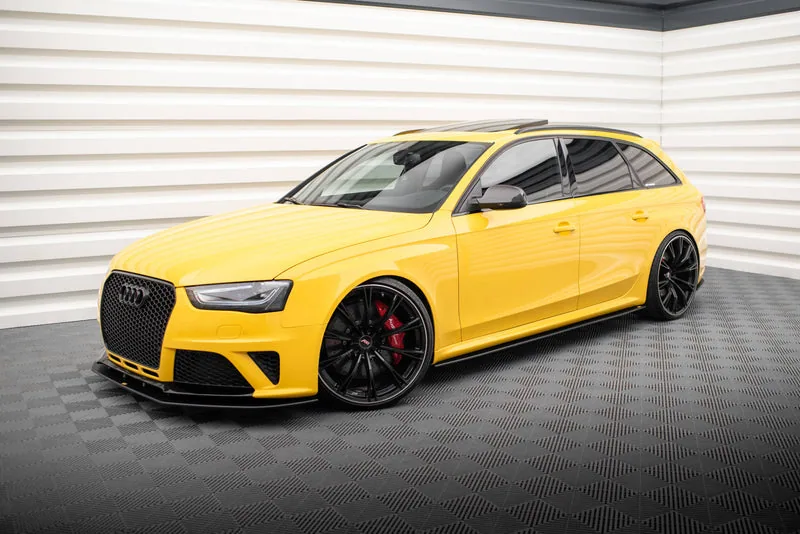 Накладки на пороги Street Pro — Audi RS4 B8 (2012–2015)