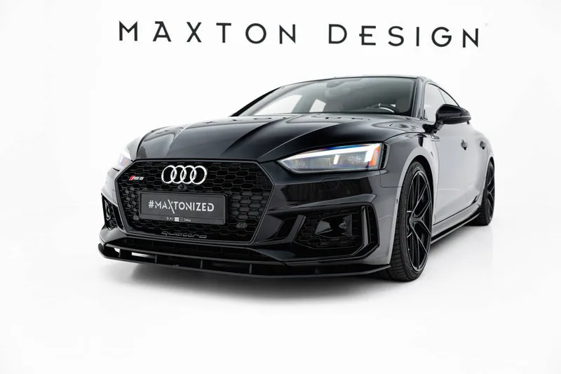 Esisplitter Street Pro — Audi RS5 Coupe / Sportback F5 (2017–2019)