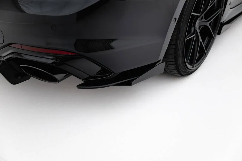 Tagumised küljesplitterid Street Pro + tiivakesed — Audi RS5 Coupe / Sportback F5 (2017–2019)