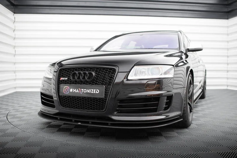 Front splitter Street Pro — Audi RS6 Avant C6 (2007–2010)
