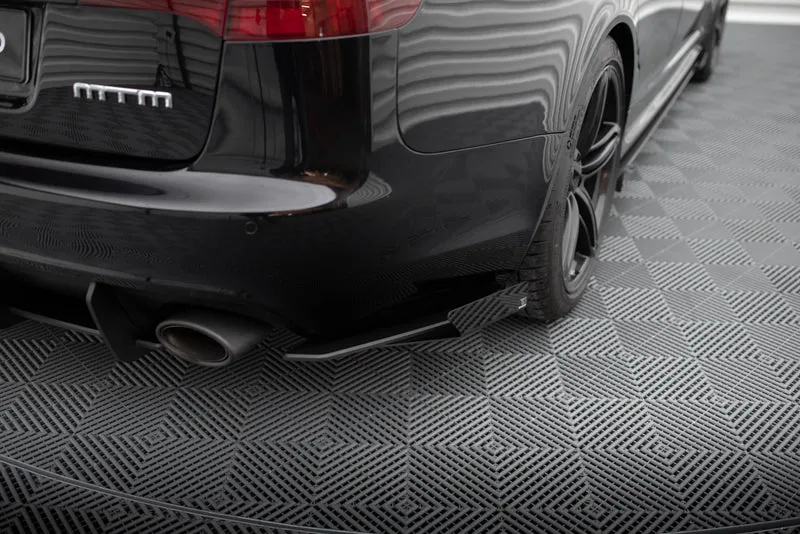 Tagumised küljesplitterid Street Pro + tiivakesed — Audi RS6 Avant C6 (2007–2010)