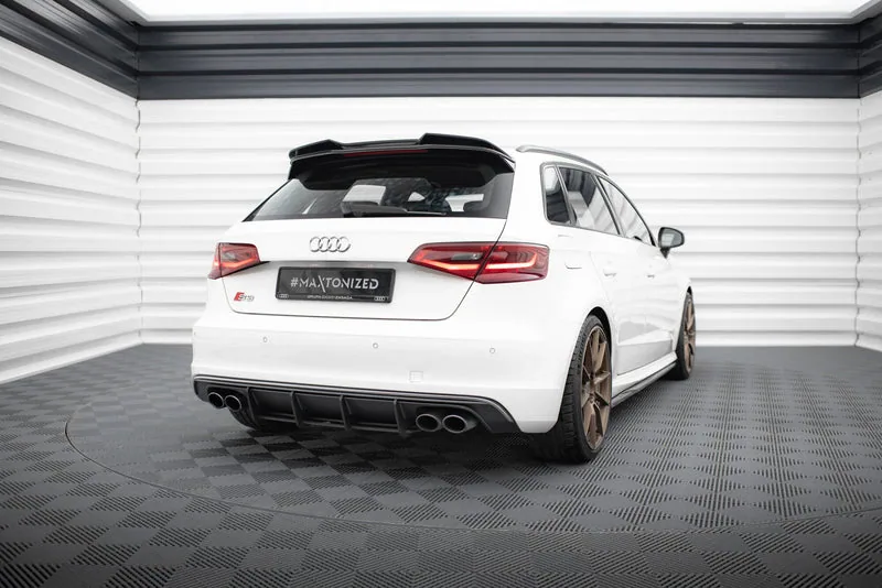 Rear valance Street Pro — Audi S3 Sportback / Hatchback 8V (2013–2016)