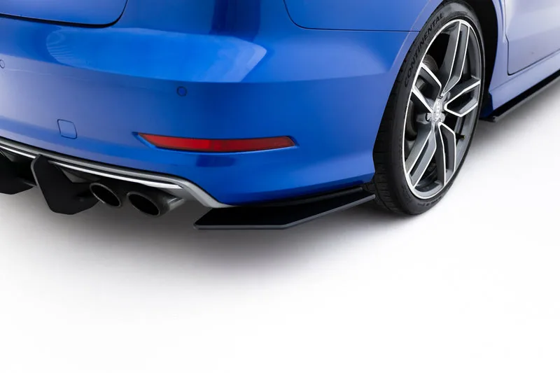 Задние боковые сплиттеры Street Pro — Audi S3 Sedan 8V (2013–2016)