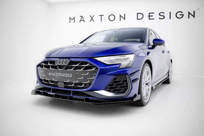 Esisplitter Street Pro + tiivakesed — Audi A3 S-Line Sedan / S3 Sedan 8Y Facelift (2024–)