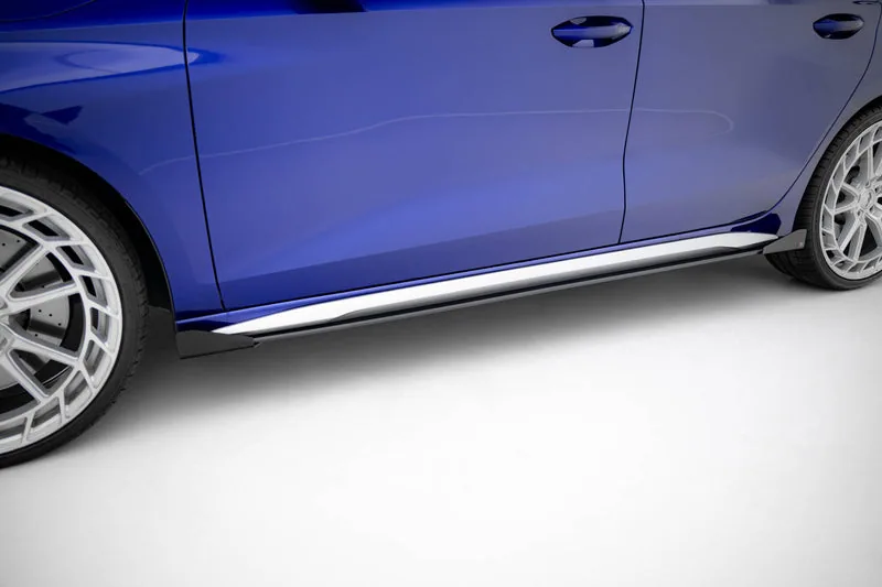Side skirts Street Pro V.2 + flaps — Audi A3 S-Line Sedan / S3 Sedan 8Y / 8Y Facelift (2024–)