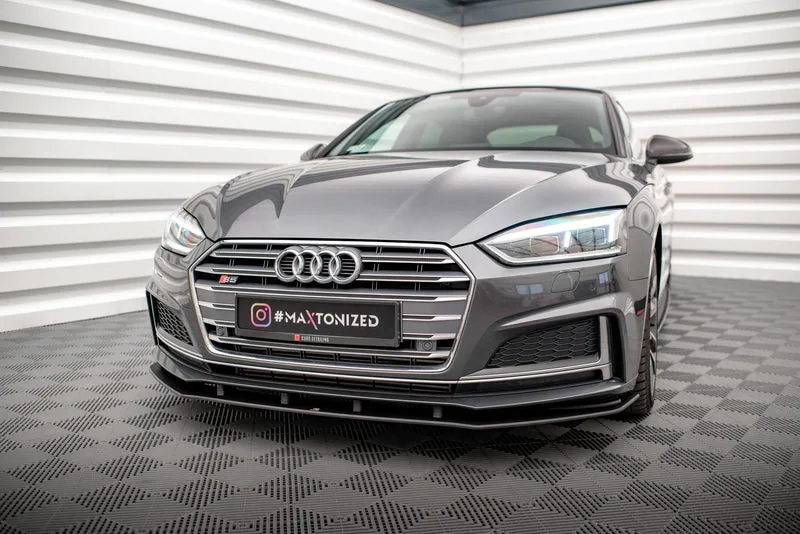 Front splitter Street Pro — Audi A5 S-Line / S5 Coupe / Sportback F5 (2017–2019)