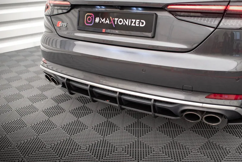 Rear valance Street Pro — Audi S5 Coupe / Sportback F5 (2017–2019)