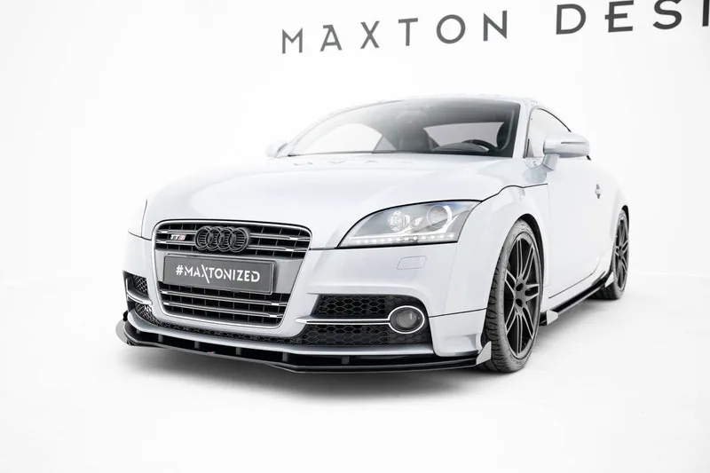 Front splitter Street Pro + flaps — Audi TT S / TT S-Line 8J Facelift (2006–2013)