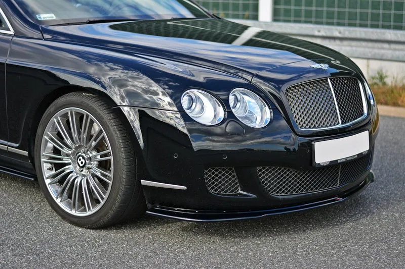 Передний сплиттер V.1 — Bentley Continental GT