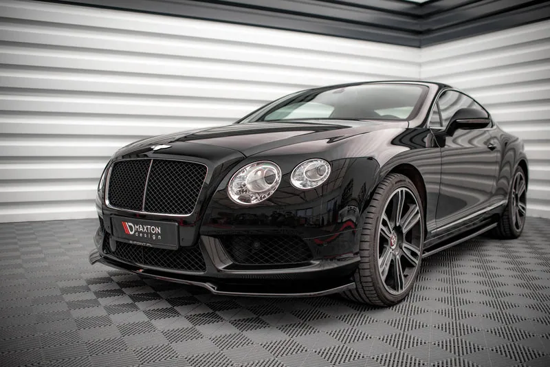 Передний сплиттер V.1 — Bentley Continental GT V8 S Mk2