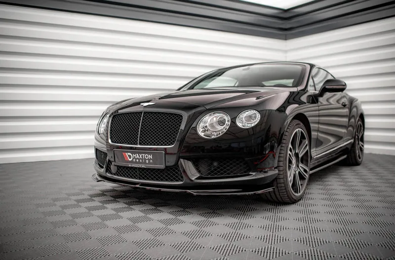Передний сплиттер V.2 — Bentley Continental GT V8 S Mk2