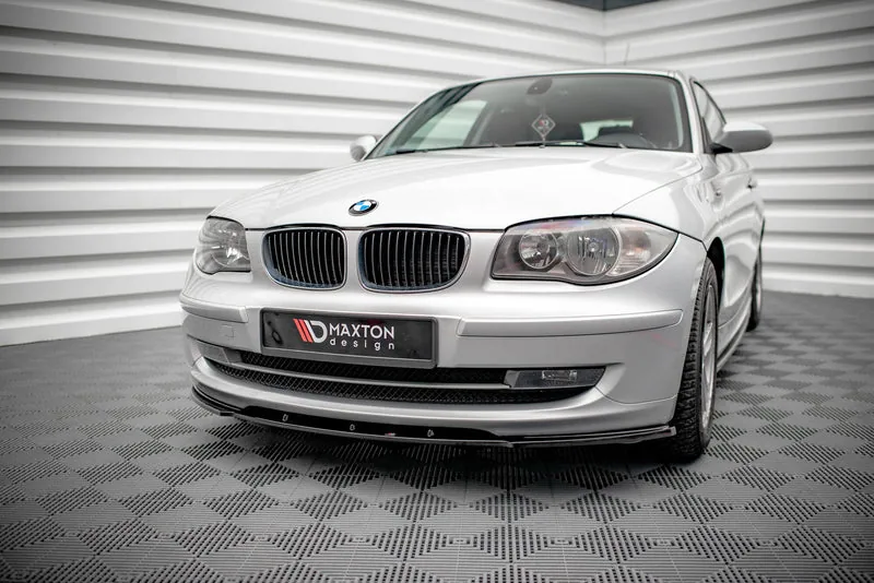 Передний сплиттер V.2 — BMW 1 E81 Facelift (2007–2011)