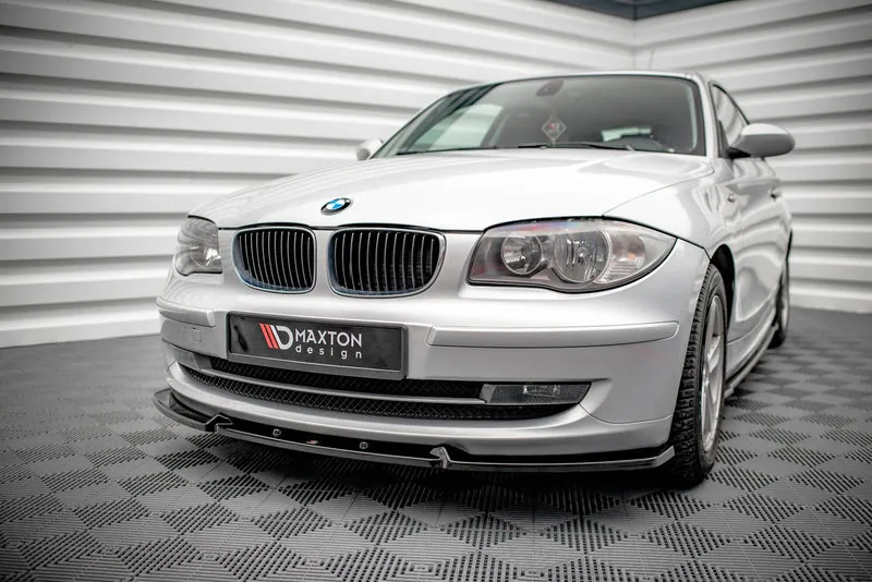 Передний сплиттер V.3 — BMW 1 E81 Facelift (2007–2011)