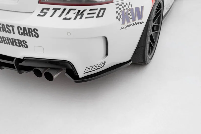 Tagumised küljesplitterid — BMW 1 M Coupe E82 (2007–2013)