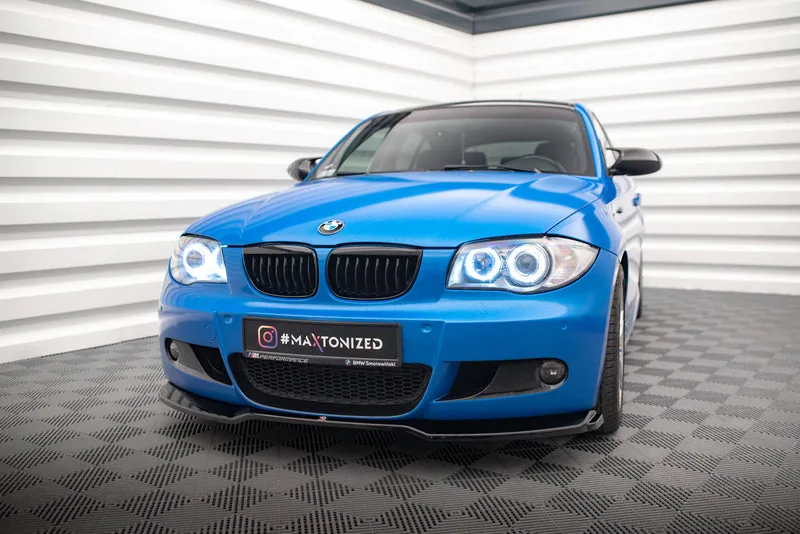 Front splitter V.1 — BMW 1 M-Pack E87 / E81 Facelift (2007–2011)