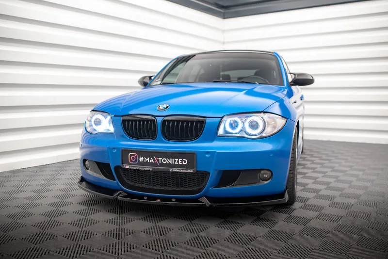 Front splitter V.2 — BMW 1 M-Pack E87 / E81 Facelift (2007–2011)