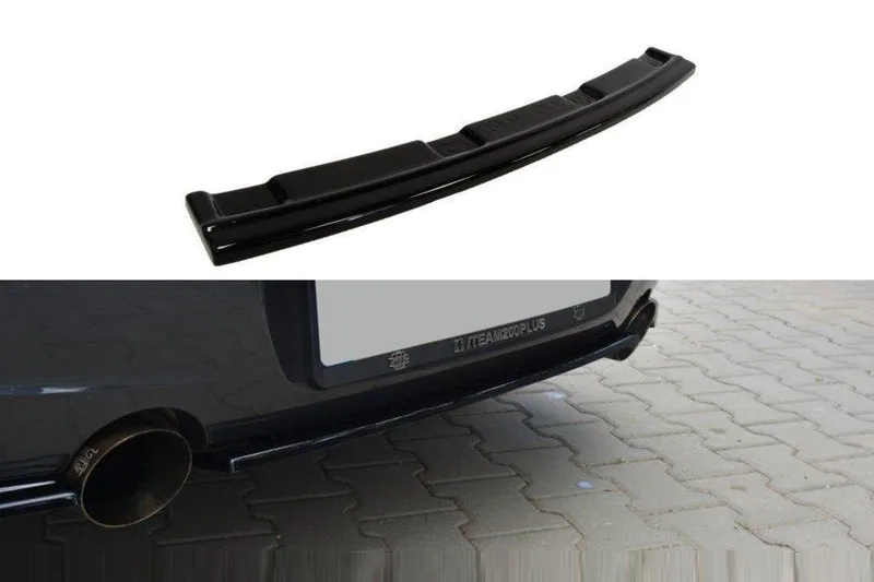Задний сплиттер — BMW 1 F20/F21 M-Power (without vertical bars) (2011–2015)