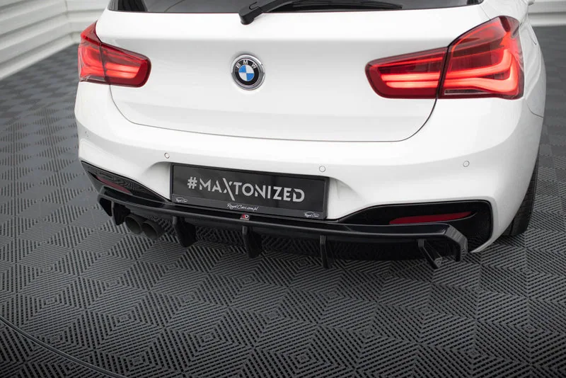 Tagumine difuusor V.3 — BMW 1 M-Pack F20 Facelift (Single side dual Exhaust version) (2015–2019)