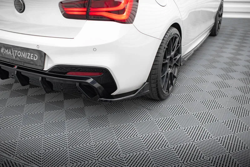Задние боковые сплиттеры V.3 — BMW 1 M-Pack / M140i F20 Facelift (2015–2019)