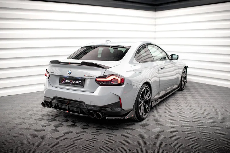 Rear side splitters V.2 + flaps — BMW 2 Coupe M240i G42 (2021–)